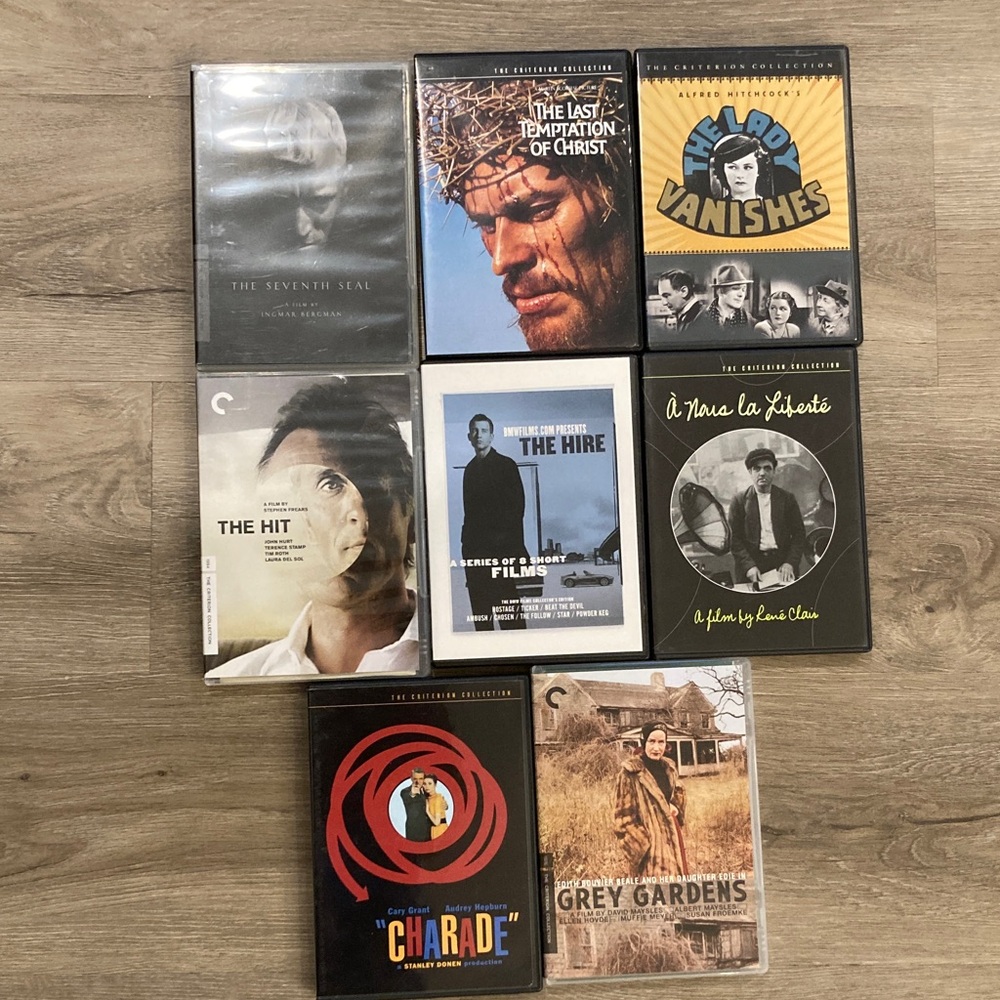Collection of Classic Film DVDs